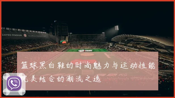 篮球黑白鞋的时尚魅力与运动性能完美结合的潮流之选